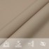 Toldo de vela triangular tela Oxford gris taupe 5x5x6