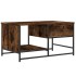 Mesa de centro madera contrachapada roble ahumado 85,5x51x45