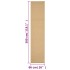 Alfombra de sisal natural 66x300