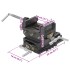 Tornillo de banco manual carro transversal 78