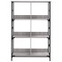 Estantería de madera de ingeniería gris Sonoma 78,5x33x117,5