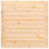 Taburetes de jardín con cojines madera maciza de