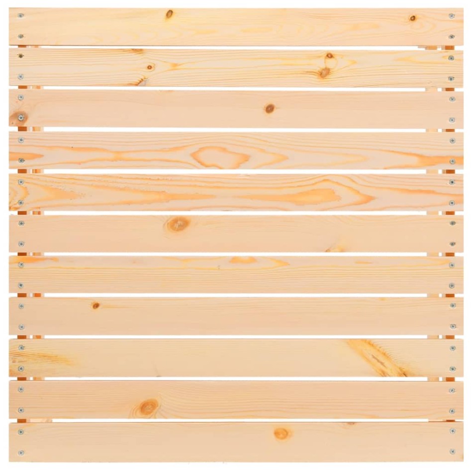 Taburetes de jardín con cojines madera maciza de