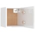 Mesitas de noche 2 uds madera ingeniería blanca 30,5x30x30