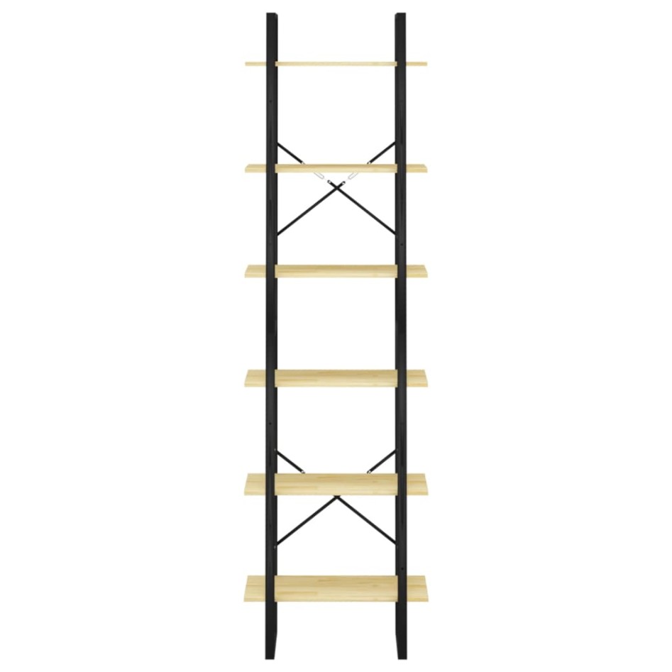 Estantería de almacenaje madera maciza de pino 60x30x210