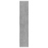 Estantería de madera contrachapada gris hormigón 60x35x180