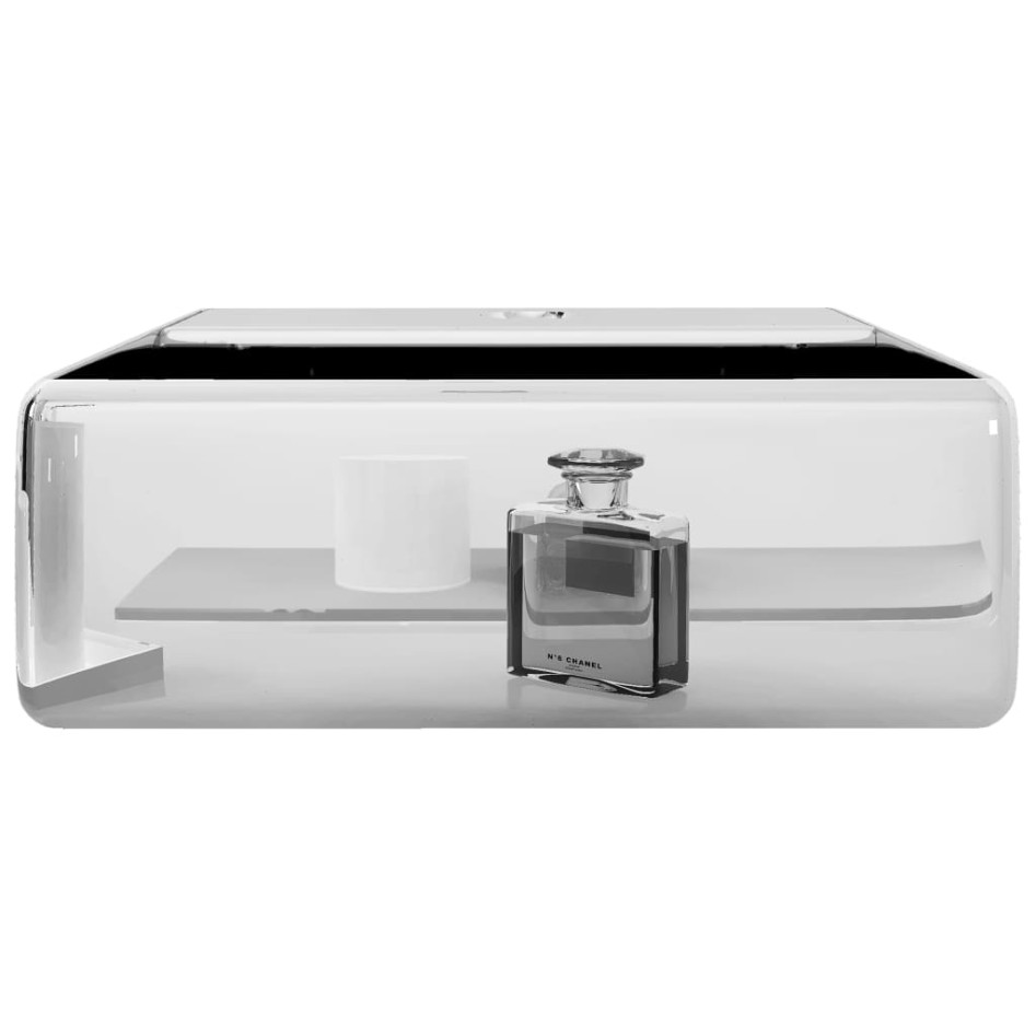 Lavabo con orificio para grifo 38x30x11,5 cm cerámica