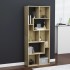 Estantería madera contrachapada color roble Sonoma 67x24x161