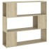 Estantería divisor de espacios color roble Sonoma 100x24x94