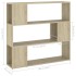 Estantería divisor de espacios color roble Sonoma 100x24x94