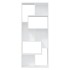 Estantería librería madera contrachapada blanco 67x24x161