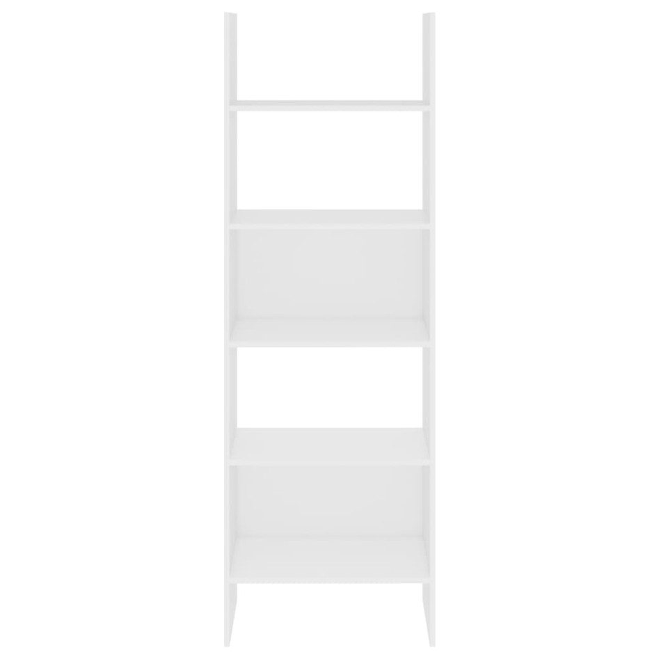 Estantería librería madera contrachapada blanco 60x35x180