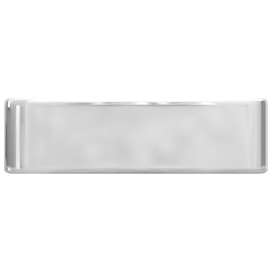 Lavabo con orificio para grifo 48x37x13,5 cm cerámica
