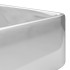 Lavabo con orificio para grifo 48x37x13,5 cm cerámica