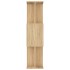 Estantería madera contrachapada color roble Sonoma 80x24x96