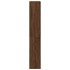 Estantería de 4 niveles contrachapada marrón roble 40x24x143