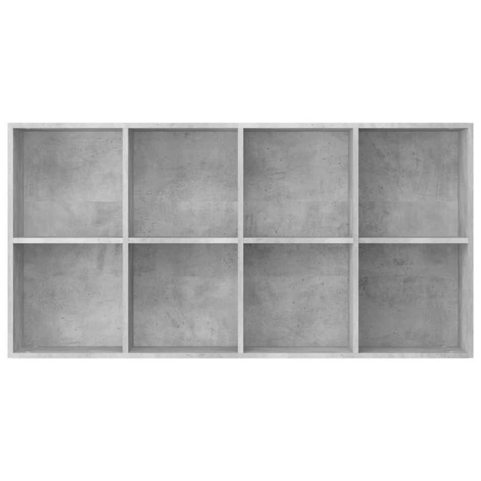 Estantería/Aparador madera contrachapada gris 66x30x130