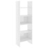 Estantería madera contrachapada blanco brillante 60x35x180