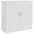 Estantería librería madera contrachapada blanco 82,5x30,5x80