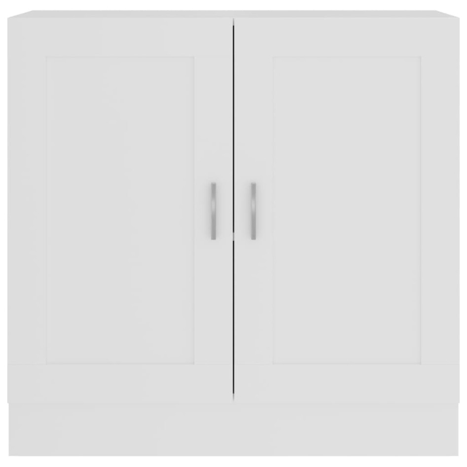 Estantería librería madera contrachapada blanco 82,5x30,5x80