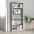 Estantería de 5 niveles contrachapada gris hormigón