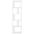 Estantería/divisor madera contrachapada blanco 45x24x159