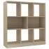 Estantería madera contrachapada color roble 97,5x29,5x100