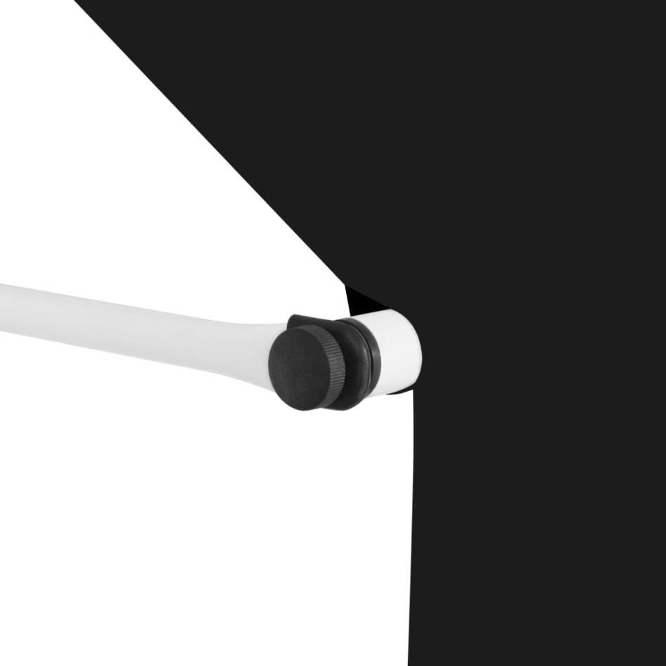 Toldo retráctil de operación manual gris antracita 100