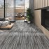 Lamas para suelo de PVC autoadhesivas gris a rayas 5,02 m² 2