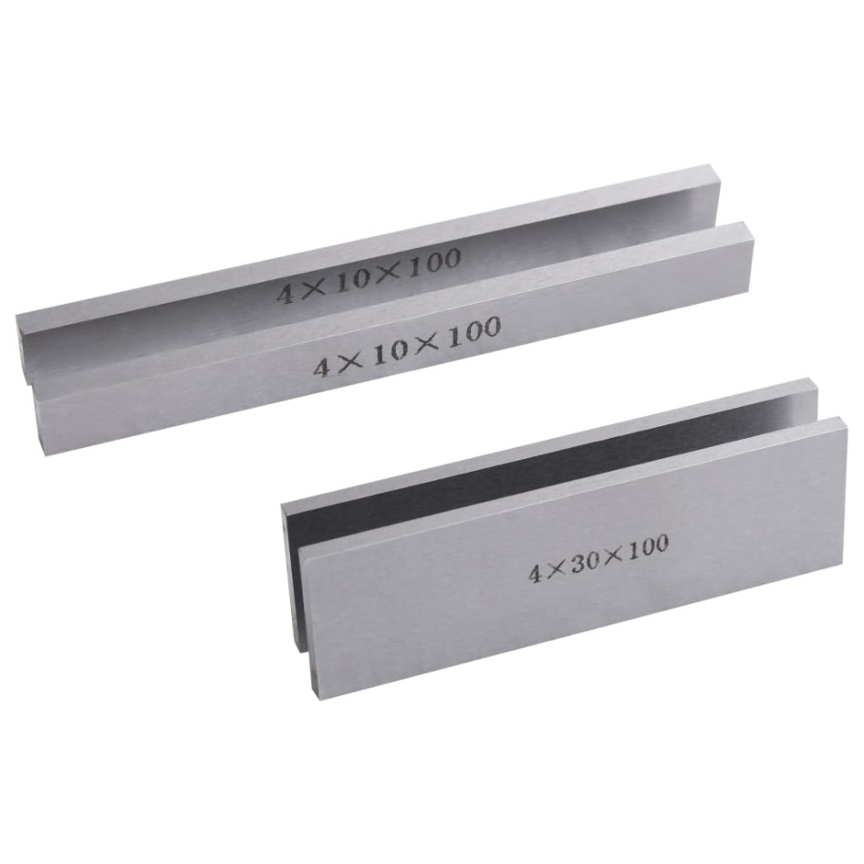 Almohadillas paralelas 100 mm 18 piezas 10-42