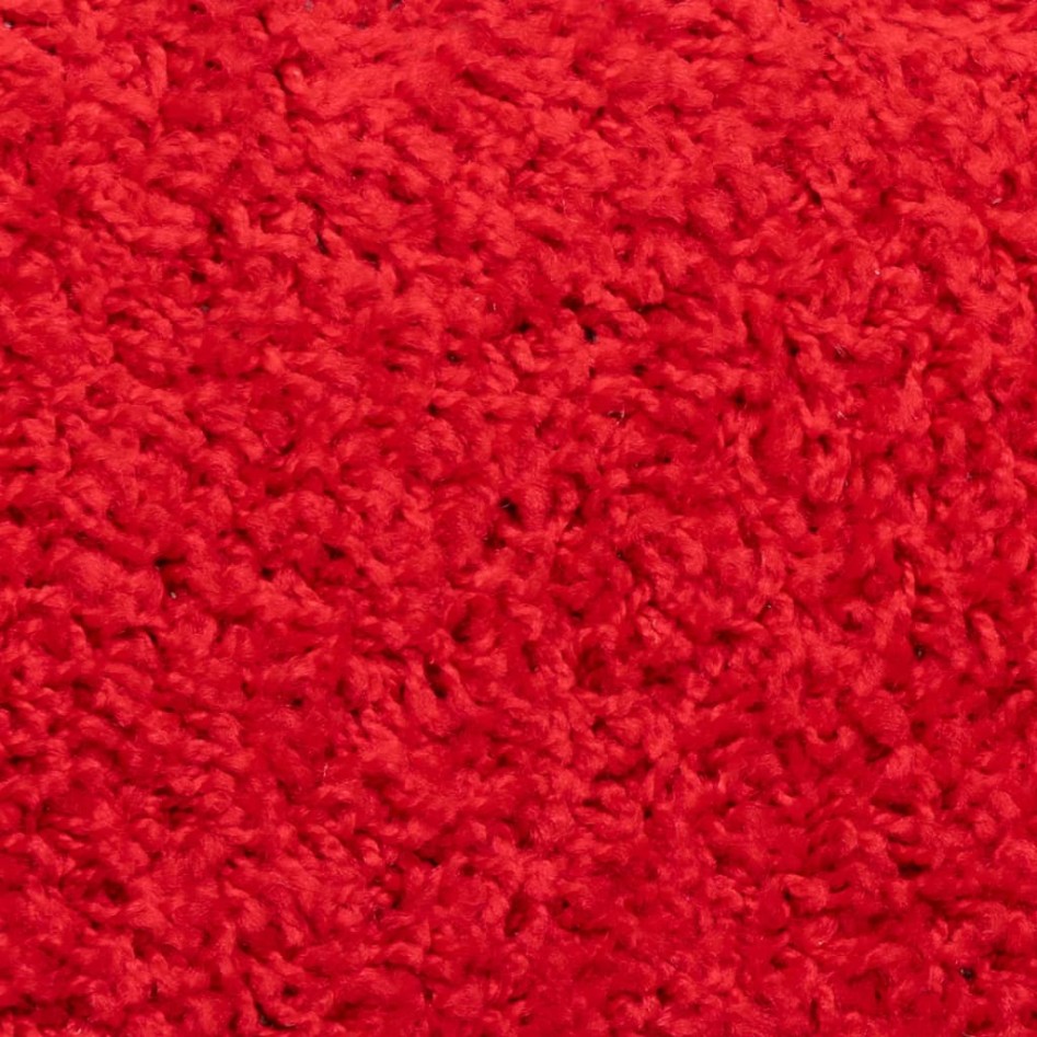 Alfombrillas de escalera 10 unidades rojo 65x21x4