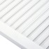 Puerta de armario lamas 2 uds madera pino blanco 99,3x39,4