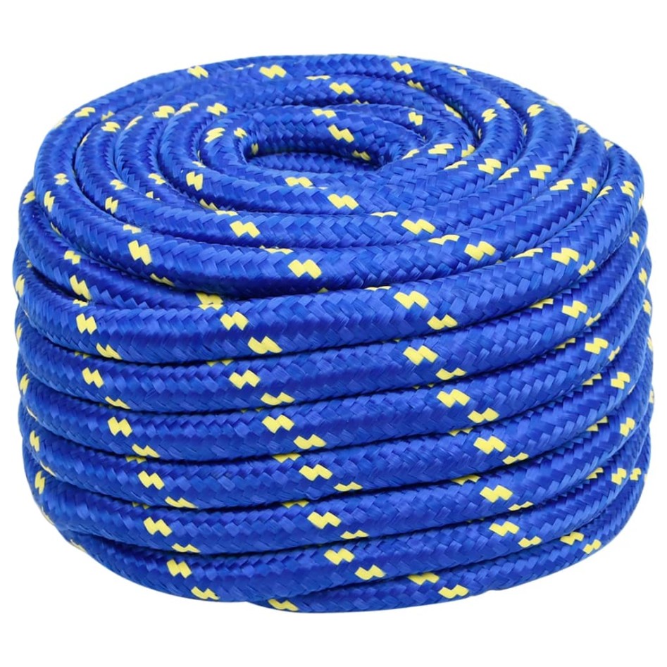 Cuerda de barco polipropileno azul 20 mm 50