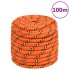 Cuerda de barco polipropileno naranja 16 mm 100