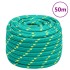 Cuerda de barco polipropileno verde 20 mm 50