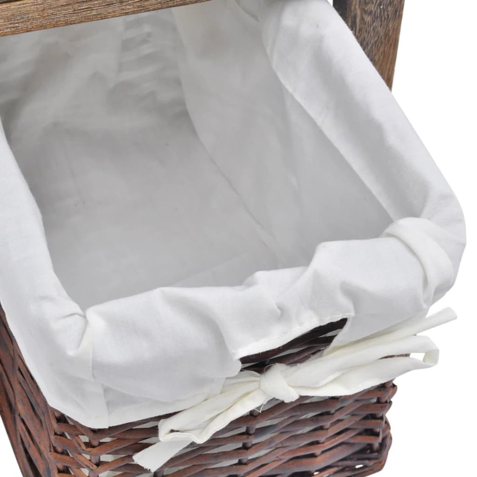 Mesita de noche de madera