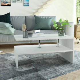 Mesa de centro de madera contrachapada 90x59x42cm