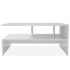 Mesa de centro de madera contrachapada 90x59x42cm