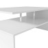 Mesa de centro de madera contrachapada 90x59x42cm