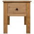 Mesita de noche de madera maciza pino estilo Panamá 46x40x57