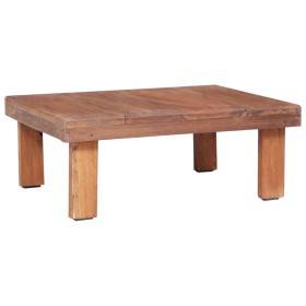 Mesa de centro madera maciza de caoba 60x45x23