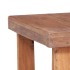 Mesa de centro madera maciza de caoba 60x45x23