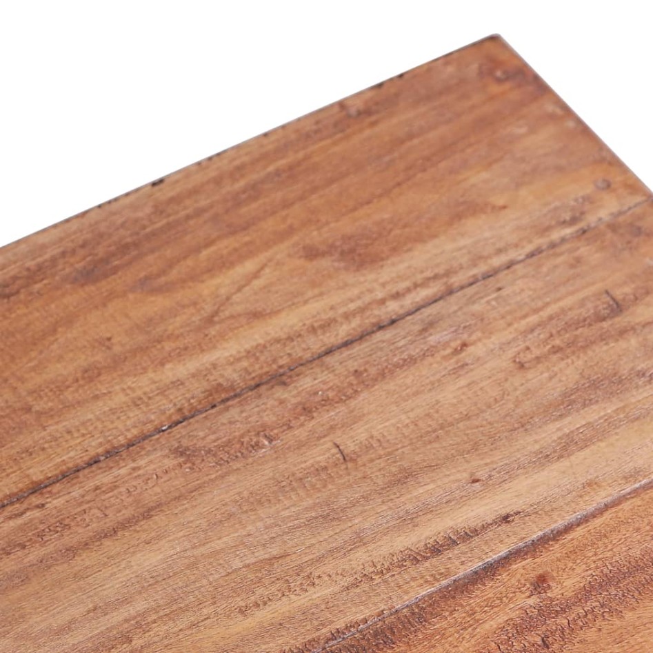Mesa de centro madera maciza de caoba 60x45x23