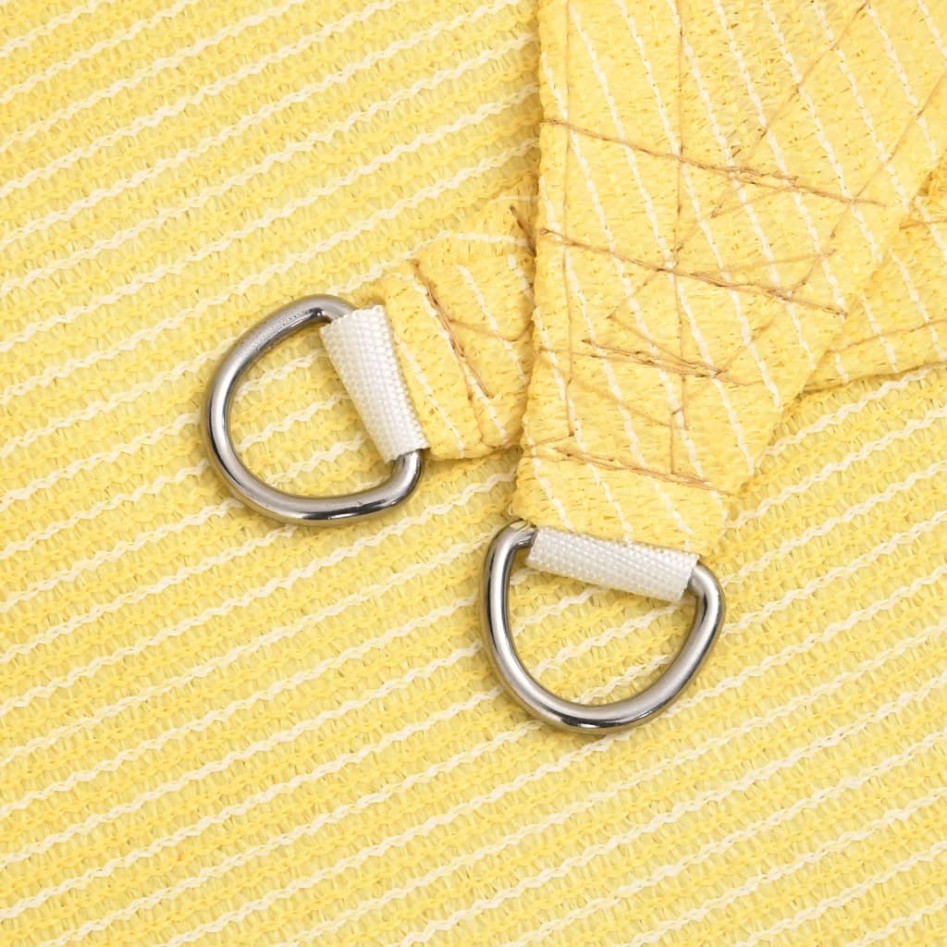 Toldo de vela beige HDPE 160 g/m² 4x7