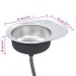 Fregadero cocina con colador y sifón acero inoxidable