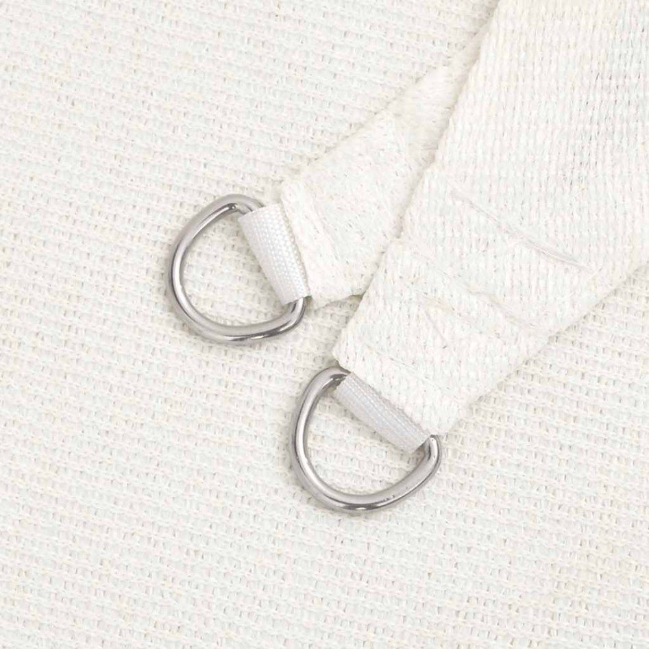 Toldo de vela blanco HDPE 160 g/m² 7x7