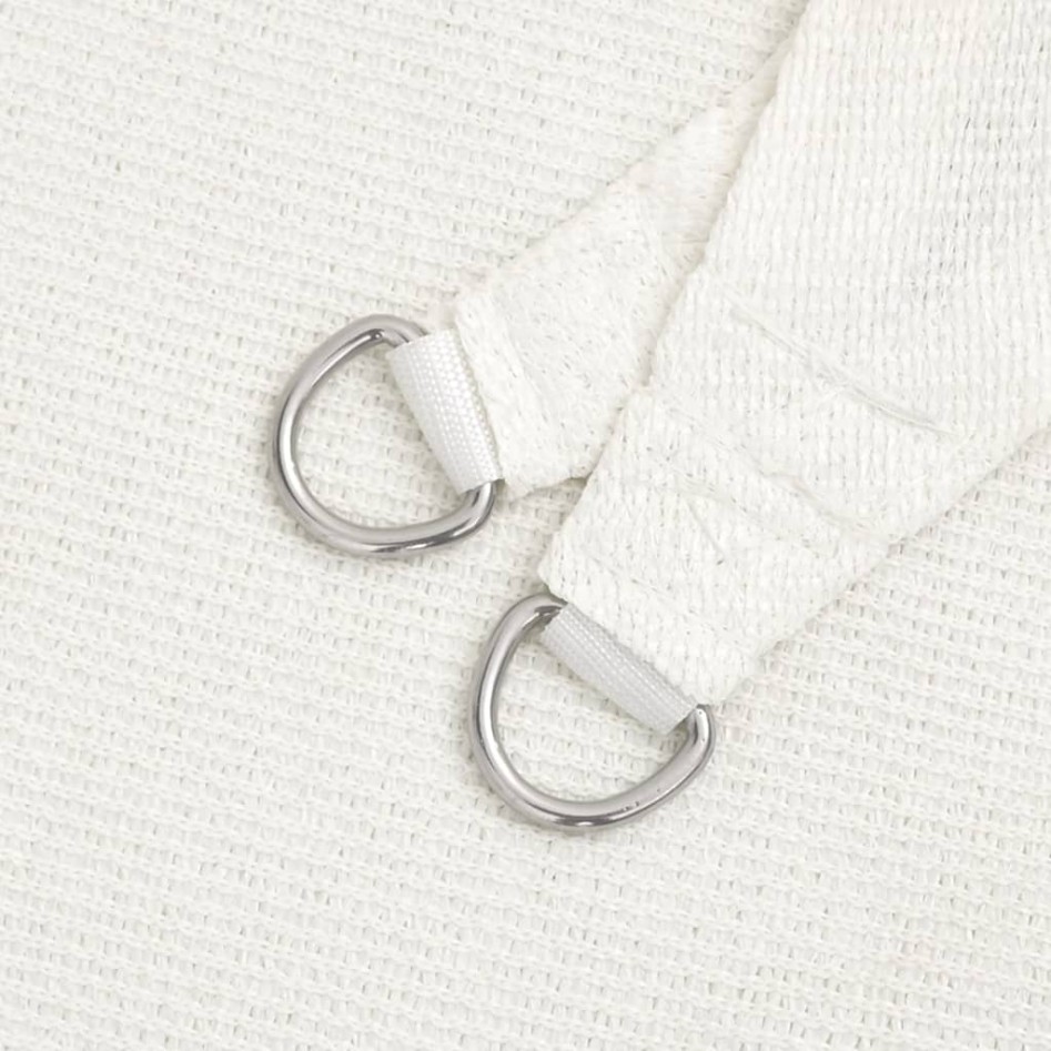 Toldo de vela blanco HDPE 160 g/m² 5x6