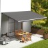 Tela de repuesto para toldo gris antracita 6x3,5