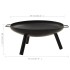 Brasero de acero 70x59x28