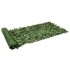Toldo para balcón con hojas verde oscuro 500x100